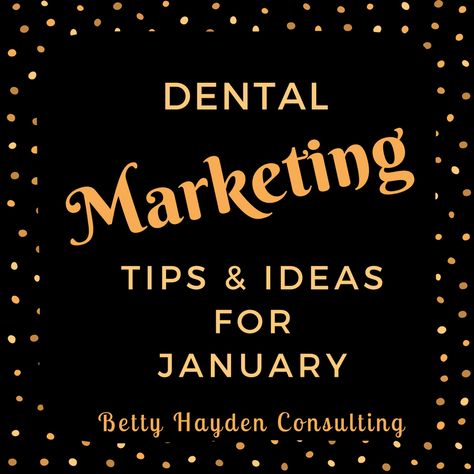 Dental Marketing Tips and Ideas for January! Dental Marketing Ideas, Dental Office Marketing, Ortho Marketing, Office Marketing, Dental Ideas, Dental Business, Dental Social Media, Dental Marketing, Tooth Sensitivity