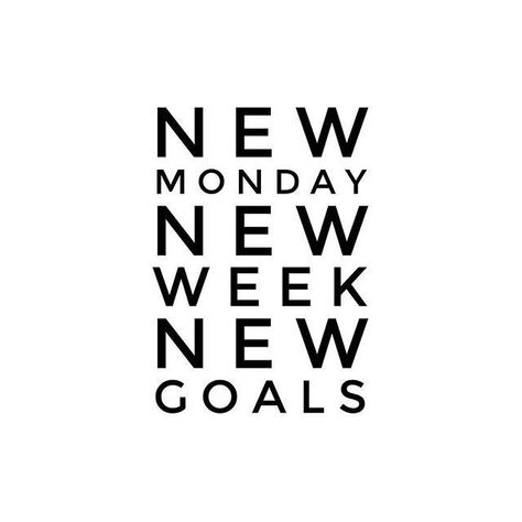 As you get ready to start your new week...it is a new day, a new week with new goals!  #leadership #motivation #inspiration #monday #SPN #BeingABetterPerson #WinWin Monday New Week, Never Miss A Monday, New Week New Goals, Great Inspirational Quotes, New Goals, Monday Quotes, Work Quotes, New Week, Fitness Quotes