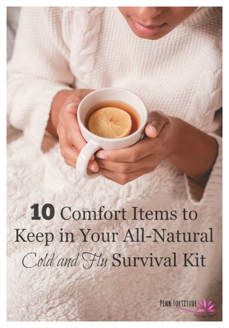 In most homes, it's not a matter of IF the cold and flu will hit, but WHEN. And when it hits, the last thing you want is to be driving around in the middle of the night in your pajamas looking for relief. Prepare now with these 10 items so that when sickness hits your home, you are ready to fight it! Comfort Items, Health Activities, Cold Symptoms, Health And Fitness Articles, Natural Lifestyle, Middle Of The Night, Fitness Articles, Cup Of Joe, Healthy Families