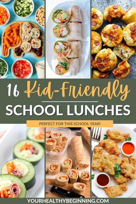 🍎🥦 Dive into our fresh list of 16 Healthy & Easy School Lunches Kids will definitely love! 🍱👧👦 Packed to the brim with nutrients, flavor, and fun, these ideas are kid-tested and parent-approved! 🎉💪 Say goodbye to lunchbox blues and big hello to energized afternoons! 😋🚀 Ready to read more? Head over to Your Healthy Beginning to read the full post! Kids Healthy Lunches, Pantry Meals, Easy School Lunches, Chicken Wrap Recipes, Carlsbad Cravings, Healthy Lunches For Kids, Healthy School, Healthy School Lunches, Kids Healthy