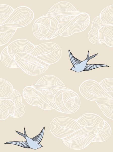 Take 5 Removable Wallpaper - The Cottage Market Daydream Wallpaper, Hygge & West, Wallpaper And Tiles, Bird Wallpaper, Green Tile, Wallpaper Calculator, Bathroom Wallpaper, Modern Wallpaper, Wallpaper Online