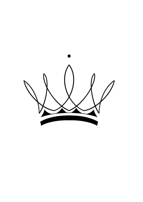 Crown Tattoo Fine Line, Simple Crown Tattoos For Women, Small Queen Crown Tattoo, Simple Crown Tattoo, Tattoo Different, Tiara Tattoo, King Crown Tattoo, Small Crown Tattoo, Crown Tattoos For Women