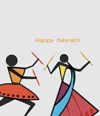 Navratri Class Decoration, Navratri Nail Art Ideas, Navaratri Activities For Kids, Navtri Drawing, Navratri Painting Ideas Easy, Navratri Art Painting, Navratri Drawing Easy, Navratri Activity For Preschool, Navratri Art And Craft