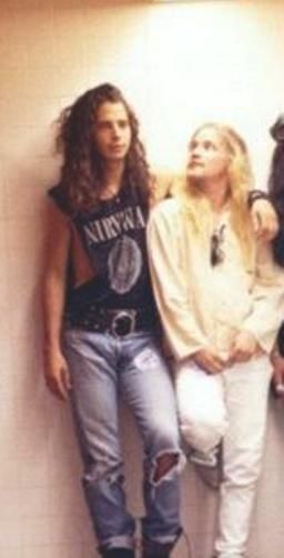 Chris Cornell Andrew Wood Great friends and roommates in Seattle Chris Cornell Music, Andy Wood, Mother Love Bone, Ian Astbury, Say Hello To Heaven, Andrew Wood, Temple Of The Dog, Mother Love, Eddie Vedder