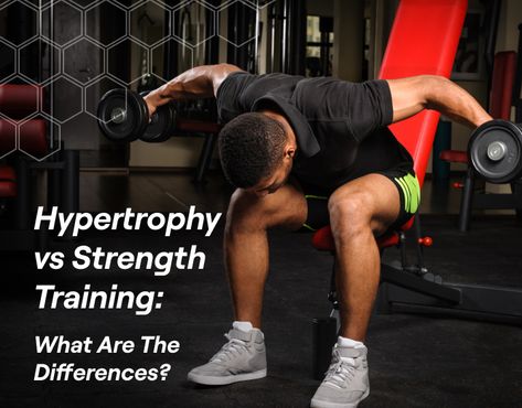 Hypertrophy Vs Strength Training: What Are The Differences? – Fitbod Hypertrophy Training, Benefits Of Strength Training, Muscle Hypertrophy, Strength Program, Compound Exercises, Sports Medicine, Resistance Training, Lift Heavy, Free Workouts