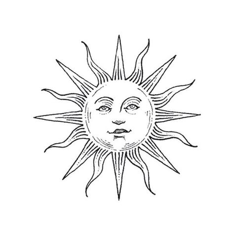 Sun Tattoo Designs, Astrology Stars, Sun Logo, Sun Tattoos, Moon Illustration, Sun Tattoo, Sun Designs, Eye Tattoo, Moon Tattoo