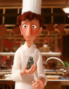 linguini ratatouille Guy From Ratatouille, Linguini Ratatouille, Ratatouille Movie, Remy Ratatouille, Ratatouille 2007, Ratatouille Disney, Brad Bird, Percy Jackson Drawings, Amy The Hedgehog