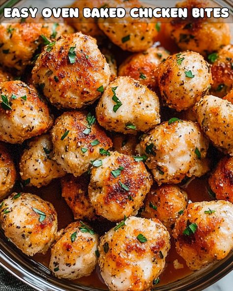 Glazed Chicken Bites, Oven Baked Chicken Bites Recipes, Easy Baked Chicken Bites, Baked Chicken Bites Recipes Oven, Bbq Chicken Bites Baked, Baked Cubed Chicken, Skillet Chicken Bites, Baked Chicken Bites Recipes, Oven Baked Chicken Bites