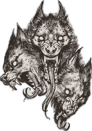 Creepy Tattoos, Mythology Tattoos, Dark Art Tattoo, Tattoo Style Drawings, Minimalist Tattoos, Tattoo Art Drawings, Wolf Tattoos, Dark Tattoo, Art Tattoos