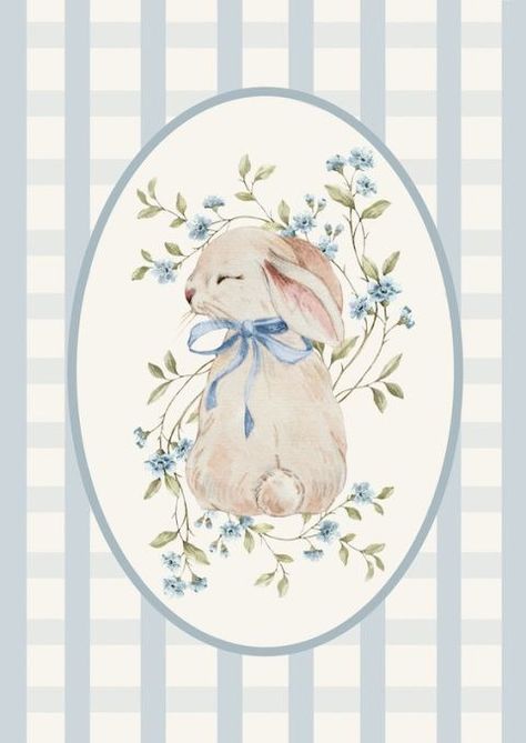 Goose Sweater, Rabbit Wallpaper, Idee Babyshower, Bunny Painting, Easter Inspiration, Story Books, Baby Clip Art, Vintage Bunny, Nursery Art Prints