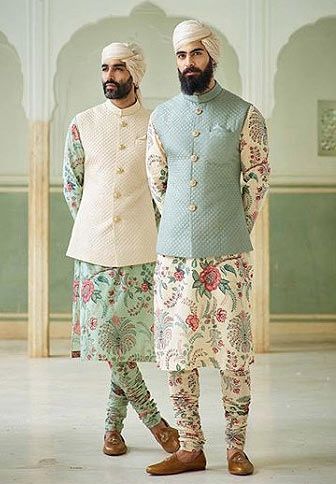 Latest Men's Fashion for Indian Weddings to Make Heads Turn Mens Wedding Wear Indian, Nehru Jacket For Men, Mens Indian Wear, Sherwani For Men Wedding, Wedding Kurta For Men, Kurta Pajama Men, Groom Dress Men, Indian Groom Wear, Wedding Dresses Men Indian