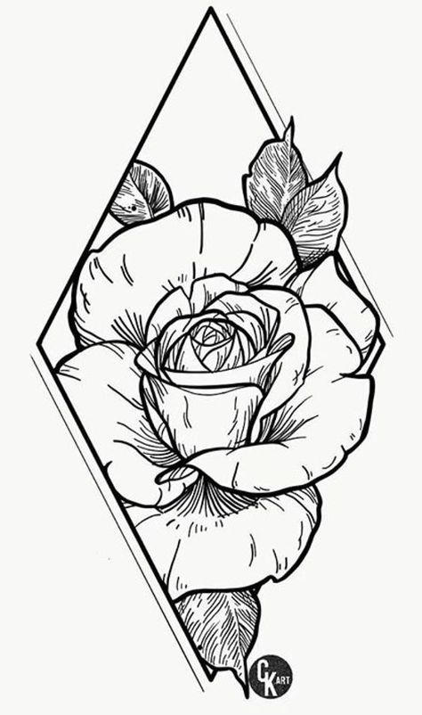 Flower Sketch | www.artisticshit.home.blog | artisticshit | Flickr Beautiful Pencil Drawings, Flower Sketch, Graffiti Tattoo, Muster Tattoos, Rose Tattoo Design, Flower Sketches, Line Art Tattoos, Tattoo Art Drawings, Desenho Tattoo