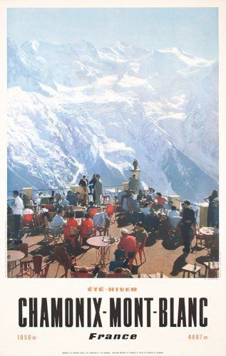 Ski Chamonix Mont Blanc, Vintage Travel Photos, Chamonix Poster, Vintage Aesthetic Prints, Vintage Ski Photos, Vintage Skiing, Chamonix France, Poster Sport, Vintage Ski Posters