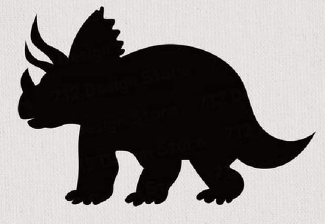 Dinasour Silhouettes, Dinosaur Silhouette Printable Free, Dinosaur Sillouhette, Triceratops Silhouette, Dinosaurs Silhouette, Dino Silhouette, Dinosaur Stencil, Dinosaur Template, Dinosaur Classroom