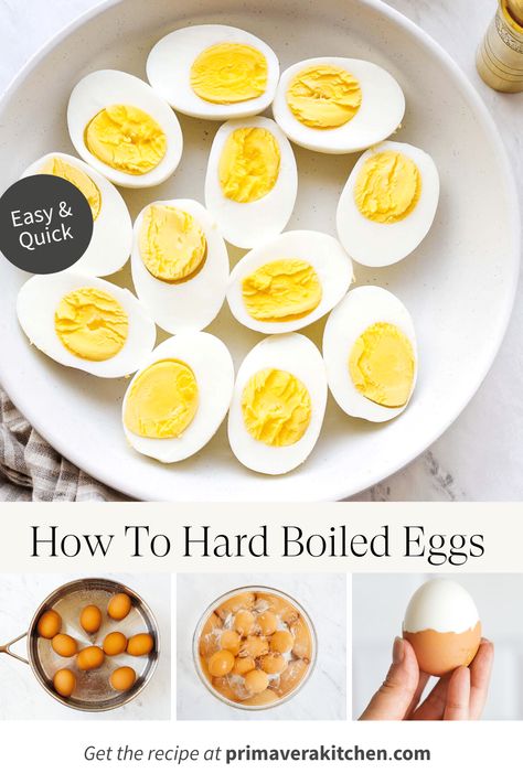 Hard Boiled Eggs Stove Top, Hard Boil Fresh Eggs, Creative Egg Recipes, Easy Peel Eggs, Egg Nutrition Facts, Peeling Hard Boiled Eggs, Making Hard Boiled Eggs, Perfect Hard Boiled Eggs, Boiled Egg Diet