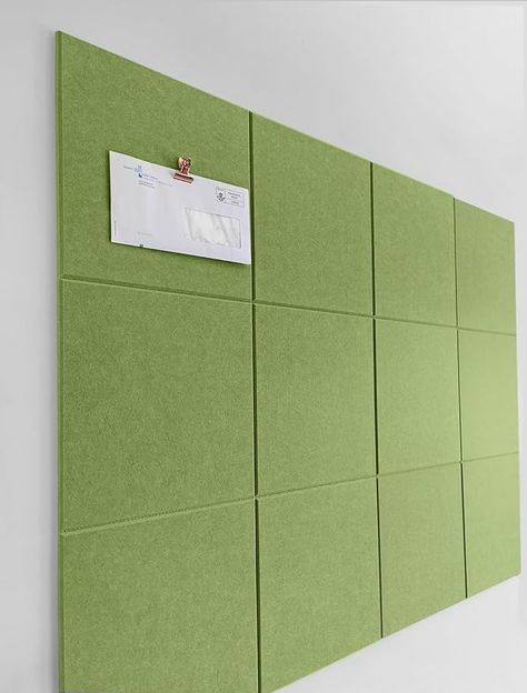 Amazon.com : DECORITA Cork Board 48 x 36 Alternative – 11.8x11.8x0.35 Inches 12 Pack Felt Wall Tiles with Safe Removable Adhesive, Large Cork Board for Office Walls Pin Board Cork Tiles for Classroom - Grass Green : Office Products Large Cork Board Wall, Felt Wall Tiles, Bulletin Board Wall, Large Cork Board, Board For Office, Message Wall, Cork Board Wall, Felt Wall, Cork Tiles