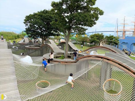 Net Architecture, Playgrounds Architecture, Urban Playground, Resort Architecture, Amazing Homes, Sport Park, Children Park, Architecture Model House, Playground Design