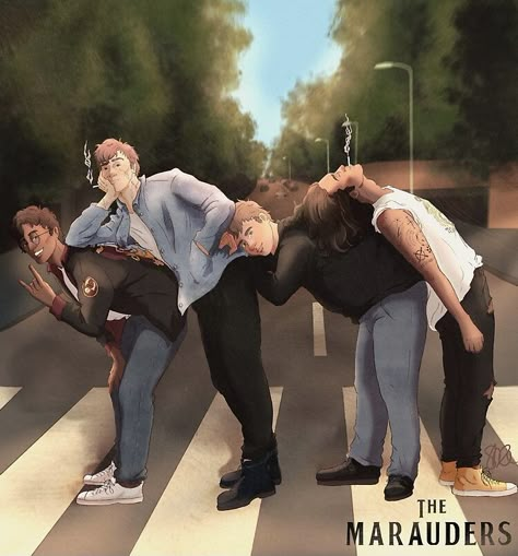 All The Young Dudes, Abbey Road, The Marauders, Road, Tumblr, Art