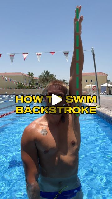 ELITE ONLINE SWIMMING COACHING DUBAI on Instagram: "HOW TO SWIM BACKSTROKE ⬇️

Backstroke is one of the easiest strokes to master but only if you are practicing the right technique.

Here are some great pointers you must master when learning backstroke.

What do you want to know next?? 

#swimmer #swim #swimming #backstroke #howtoswim #swimtechnique #swimmingtechnique #athlete #water #aquatics #sport" Backstroke Swimming Technique, Swimming Techniques For Beginners, Swimming Backstroke, Backstroke Swimming, Swim Technique, Swimming Benefits, How To Swim, Swim Coach, Kettle Bell