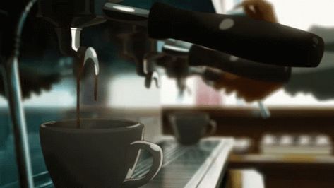 GIF - - Discover & Share GIFs Anime Is Life, Ride Your Wave, Anime Coffee, Coffee Gif, Coffee Wallpaper, Anime Figurines, Animation Reference, Aesthetic Gif, Animation Design