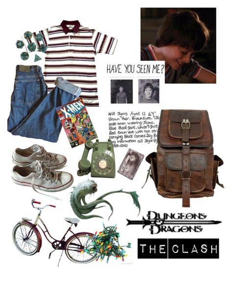 Will Byers Clothes, Will Byers Outfit, Will Byers, The Clash, Aesthetic Clothes, Stranger Things, Columbia, Converse, Outfit Inspirations