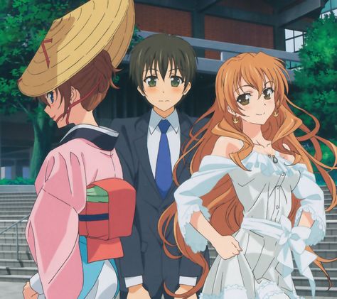 Banri Tada, Golden Time Anime, Golden Time, Queen Anime, Light Novel, Anime Shows, Wallpaper Backgrounds, Sketch Book, Zelda Characters