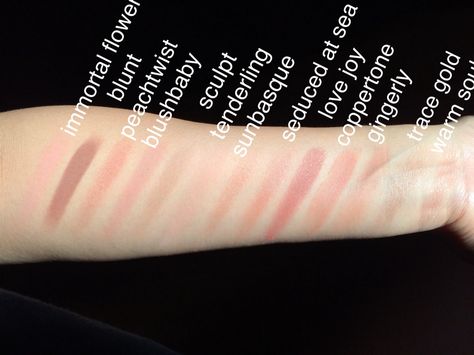 Mac blush swatches Mac Coppertone Blush, Mac Blush Swatches, Blush Swatches, Mac Blush, Mac Powder, Face Paint, Beauty Makeup, Hair Makeup, Blush