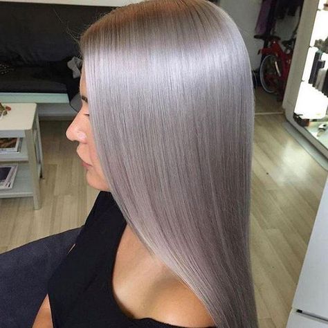 Long Silver Hair, Silver Blonde Hair, Hair Color Formulas, Lilac Hair, Silver Hair Color, Silver Grey Hair, Silver Blonde, Platinum Hair, Grey Hair Color