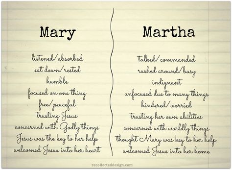 Mary And Martha Bible, Illuminated Bible, Bible Planner, Christian Ideas, Prayer Journaling, Scripture Writing, Jesus Girl, Mary And Martha, Retreat Ideas