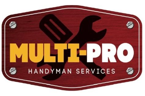 Multipro handyman logo Handyman Logo, Handy Woman, Handyman Services, Construction Logo, Vector Logos, Flipping Furniture, Logo Ideas, Commercial Design, Design Templates