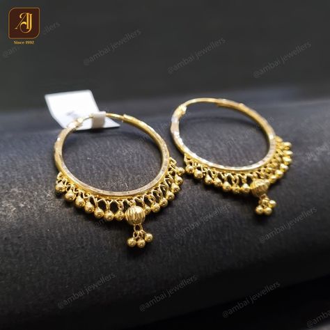 Gold Baliyan Design, Gold Bali Design, Gold Earrings For Kids, Kids Gold Jewelry, Pearl Earrings Designs, Gold Bangles For Women, Bali Jewelry, Modern Gold Jewelry, Gold Bridal Jewellery Sets