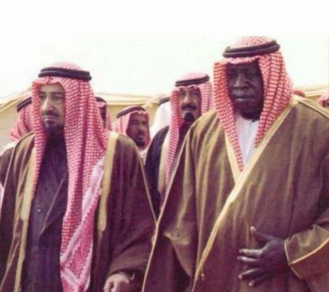 Idi Amin, King Abdullah, Saudi Arabia, Plaid Scarf