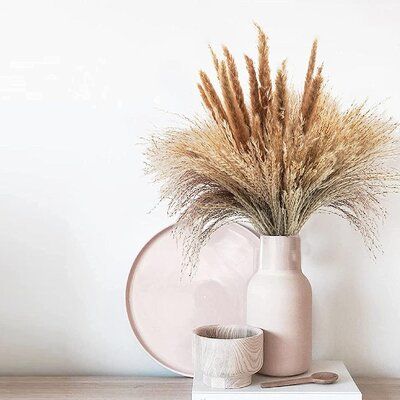 Plants For Wedding, Fake Flowers Decor, Centerpiece Home, Dried Pampas, Living Room Decor Rustic, Grass Decor, Pampas Grass Decor, Rustic Flower, Tall Flowers