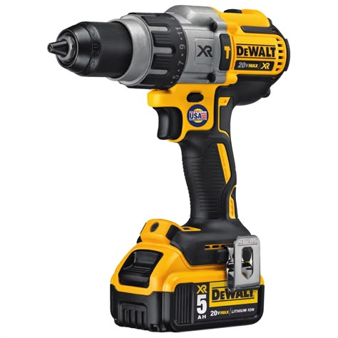 DeWalt Drills and Hammer Drills Get Stronger And Run Longer Dewalt Drill, Cordless Hammer Drill, Speed Drills, Mechanics Tool Set, Dewalt Tools, Saw Tool, Dewalt Power Tools, Cordless Power Tools, Mechanic Tools