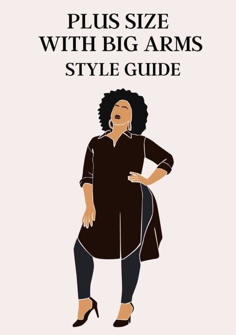 How to Dress Plus Size with Big Arms Fashion For Short Curvy Body Types, Outfits For Short Women Curvy, Plus Size Dark Academia, Office Outfits Women Plus Size, Plus Size Body Shapes, Outfits For Short Women, Short Plus Size Fashion, Big Arms, Kimono Sleeve Dress