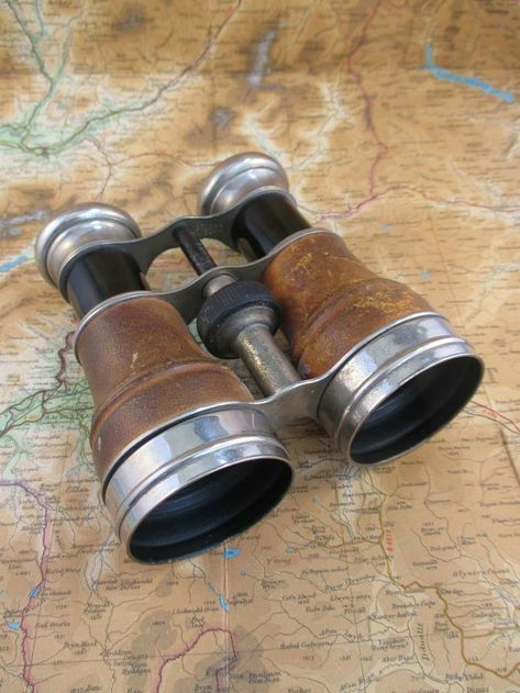 Antique Binoculars, Antique Collectables, Old Barn Doors, Opera Glasses, Science Stickers, Carved Furniture, Antique Keys, Out Of Africa, Inspiring Things