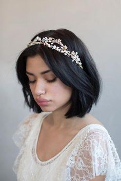 Loose Wedding Hair, Short Hair Bride, Hair Extensions Best, Trendy Hairstyle, Short Wedding Hair, Penteado Cabelo Curto, Creative Hairstyles, Wedding Hair And Makeup, Loose Hairstyles