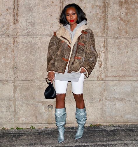 Fenty Boots, Howard Homecoming, Kahlana Barfield Brown, Kahlana Barfield, Mom Jeans Style, Blazer For Women, Homecoming Outfits, Stylish Winter Outfits, Style Muse