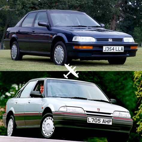 Which had the better styling: Honda Concerto or Rover 200?      #hondaconcerto #rover200 #rovercars #austinrover Honda Concerto, Cool Cars, Classic Cars, Cars