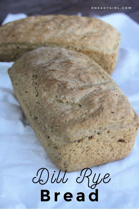 Make your own flavorful and hearty dill rye bread for delicious homemade savory sandwiches. Get the easy recipe on my blog. Dill Rye Bread Recipe, Sandwich Roll Recipe, Rye Bread Sandwiches, Homemade Rye Bread, Rye Bread Recipe, Rye Bread Recipes, Make Lunch, Sandwich Fillings, Making Lunch