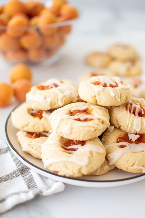 thumbprint cookies, thumbprint cookie recipe, easy thumbprint cookie recipe, apricot thumbprints, apricot thumbprint cookies, apricot thumbprint cookie recipe, high altitude cookie recipe, high altitude thumbprint cookie recipe, high altitude thumbprints, simple thumbprint cookies, simple thumbprint cookie recipe, easy thumbprint cookies, the best thumbprint cookies, the best thumbprint cookie recipe, apricot cookies, jam cookies, jam filled cookies, cookie photography, cookie photography stylin Best Thumbprint Cookies, Breakfast Quiche Recipes Easy, Thumbprint Cookie Recipe, Thumbprint Cookie, Eggless Cookie Recipes, Healthy Spring Recipes, Jam Thumbprint Cookies, Quick Cookies Recipes, Cookie Recipe Video