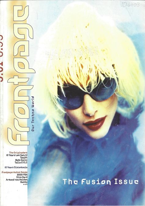 1990s Looks, Y2k Magazine, Id Magazine, Rave Music, Chapter 33, Graphic Poster Art, Music Magazines, Fashion Music, Pose Reference Photo