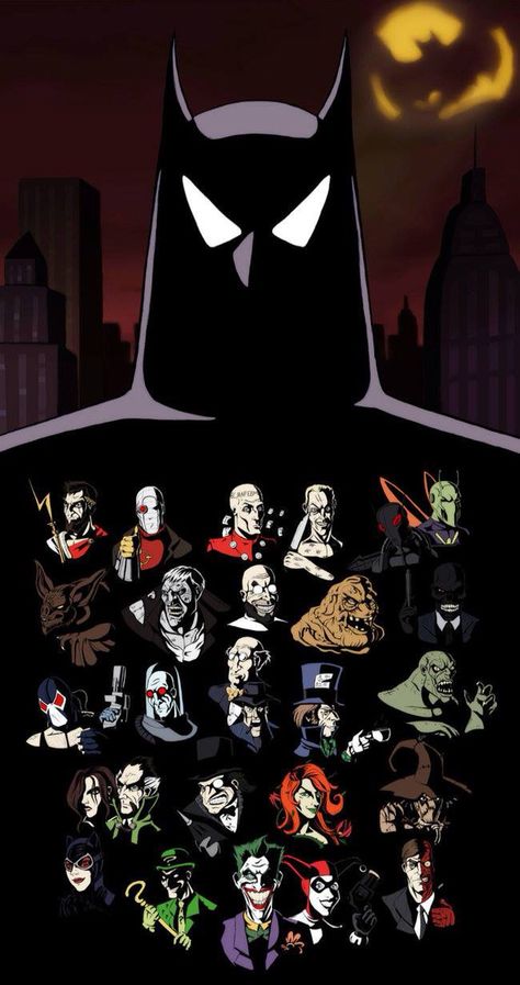 Batman & Rogues Gallery Sai Drawing, Killer Moth, Man Bat, Moth Man, Hugo Strange, Victor Zsasz, Solomon Grundy, Batman Comic Wallpaper, Batman Animated