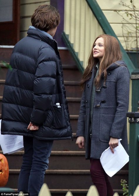 adam and mia <3 -If I Stay movie set ----chloe moretz!!! :) If I Stay Movie, Jamie Blackley, Diary Of, Red Band Society, Grey Anatomy Quotes, Chloë Grace Moretz, Anatomy Quote, Chloe Moretz, Grace Moretz