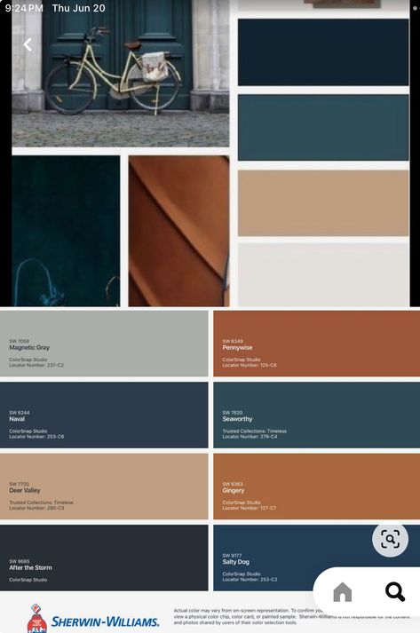 Navy Pallet Colour Palettes, Navy Color Pallets For The Home, Navy Blue Coordinating Colors, Blue And Gold Accents Living Rooms, Navy Color Palette Bedroom, Colors That Pair With Navy Blue, Navy Terracotta Color Palettes, Colors That Go With Denim Blue, Therapy Office Color Schemes