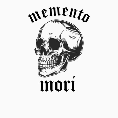 Momento Mori Tattoo, Tattoos For Women Cat, Tattoo Word Fonts, Memento Mori Tattoo, Sleeve Tattoos For Black Women, Tattoos For Black Women, First Tattoo Ideas, Tatuagem Masculina Pequena, Christian Sleeve Tattoo