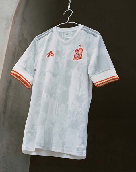 Spain Jersey, Spain Shirt, Spain Football, Football Shirt Designs, Football Jersey Outfit, Sports Jersey Design, Vintage Football Shirts, Jersey Outfit, Adidas Football