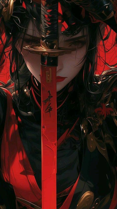 Female Samurai, Samurai Artwork, Cartoon Character Tattoos, Arte Cyberpunk, Aesthetic Wallpaper Iphone, Samurai Art, Wallpapers Iphone, Human Art, Best Anime Shows