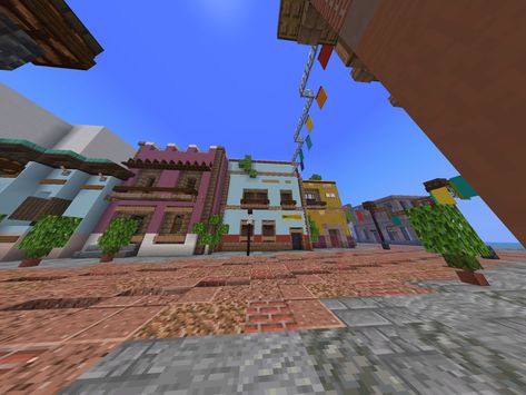 Mexican Town, Me And My Friends, Mexican Style, Minecraft Houses, A Group, Minecraft, Lego, Building, Quick Saves