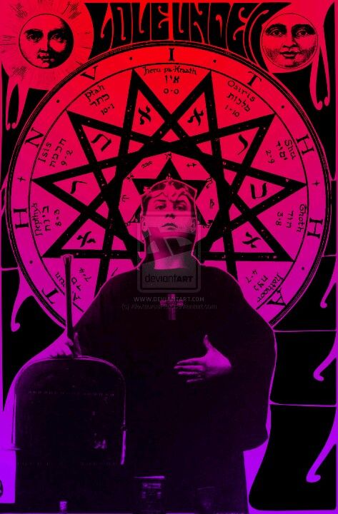 aleister crowley Alister Crowley, Art Phone Wallpaper, The Golden Dawn, Golden Dawn, Black Magick, Aleister Crowley, Occult Symbols, Arte Cyberpunk, Occult Art